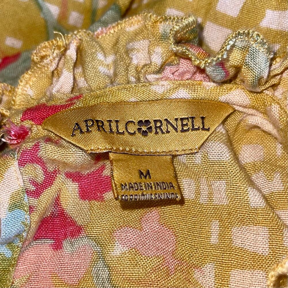 April Cornell Dress Floral Ruffle - Picture 9 of 12